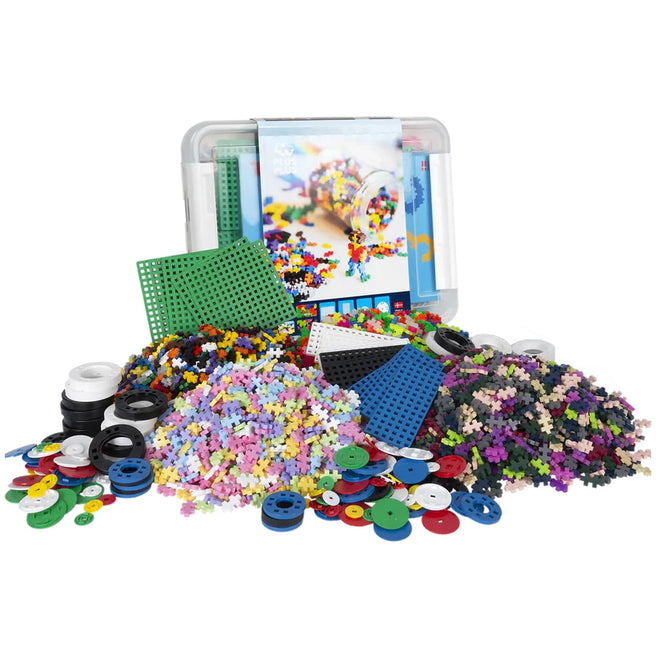 plus-plus bouwstenen in opbergbox - 4000st | PLUS267237 | 0