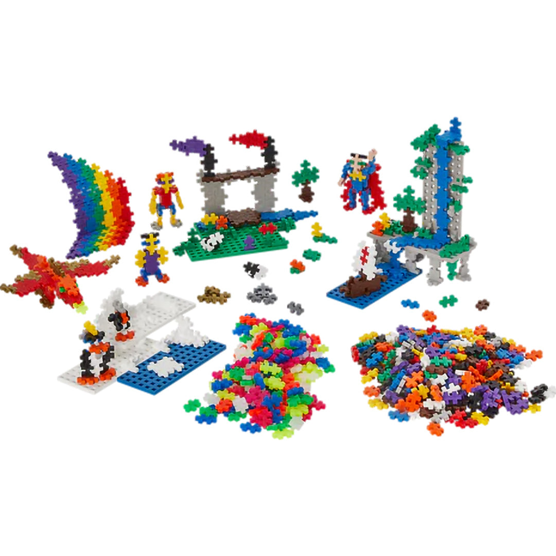 plus-plus bouwstenen learn to build - basic - super - 1200st | PLUS267132 | 1