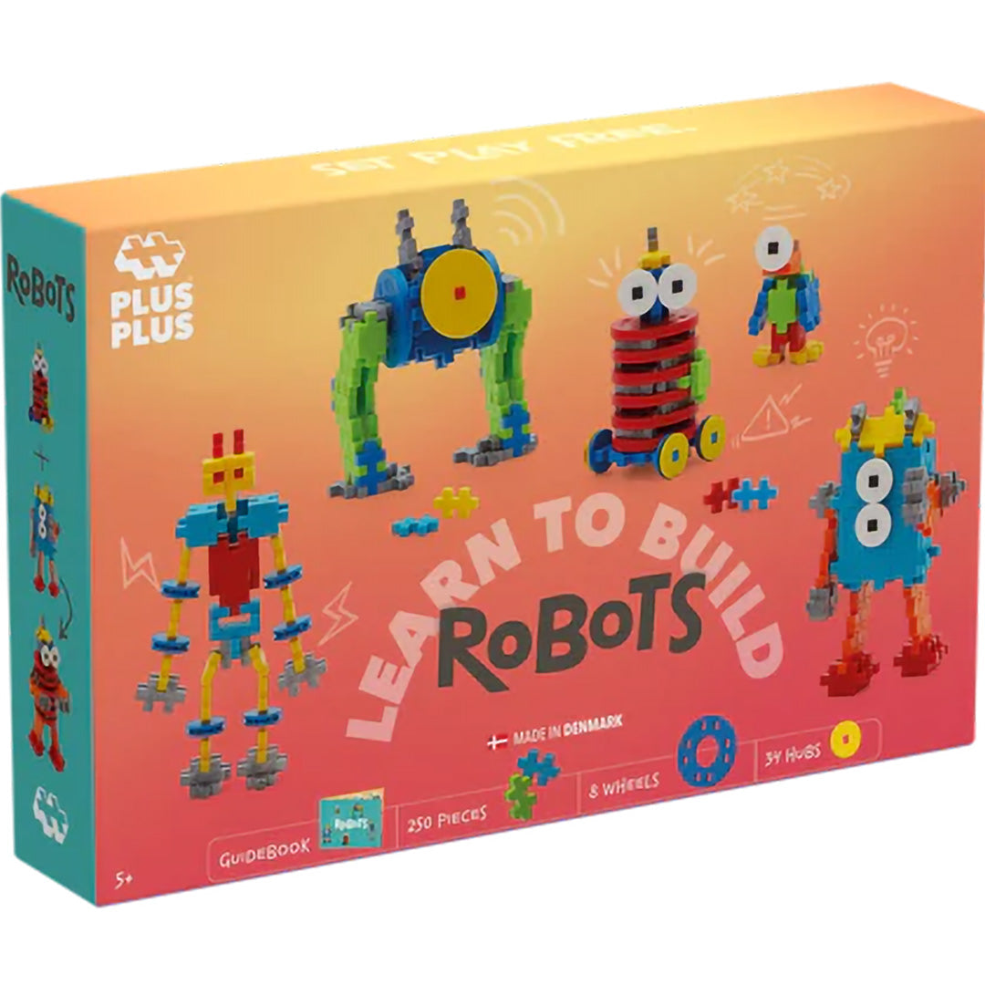 plus-plus bouwstenen learn to build - robot - 250st | PLUS267224 | 3