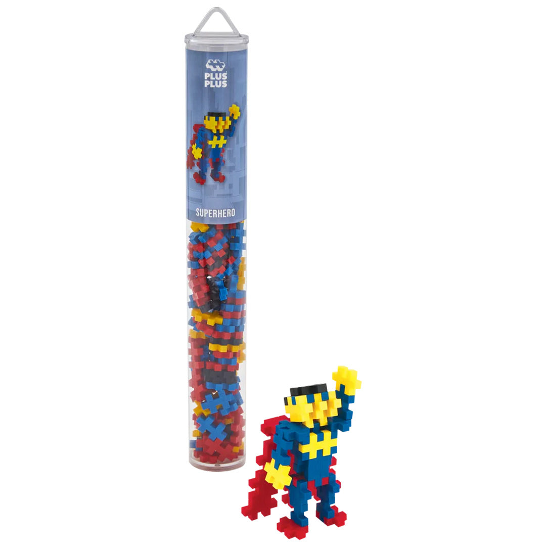 plus-plus bouwstenen superheld - 100st | PLUS267088 | 0