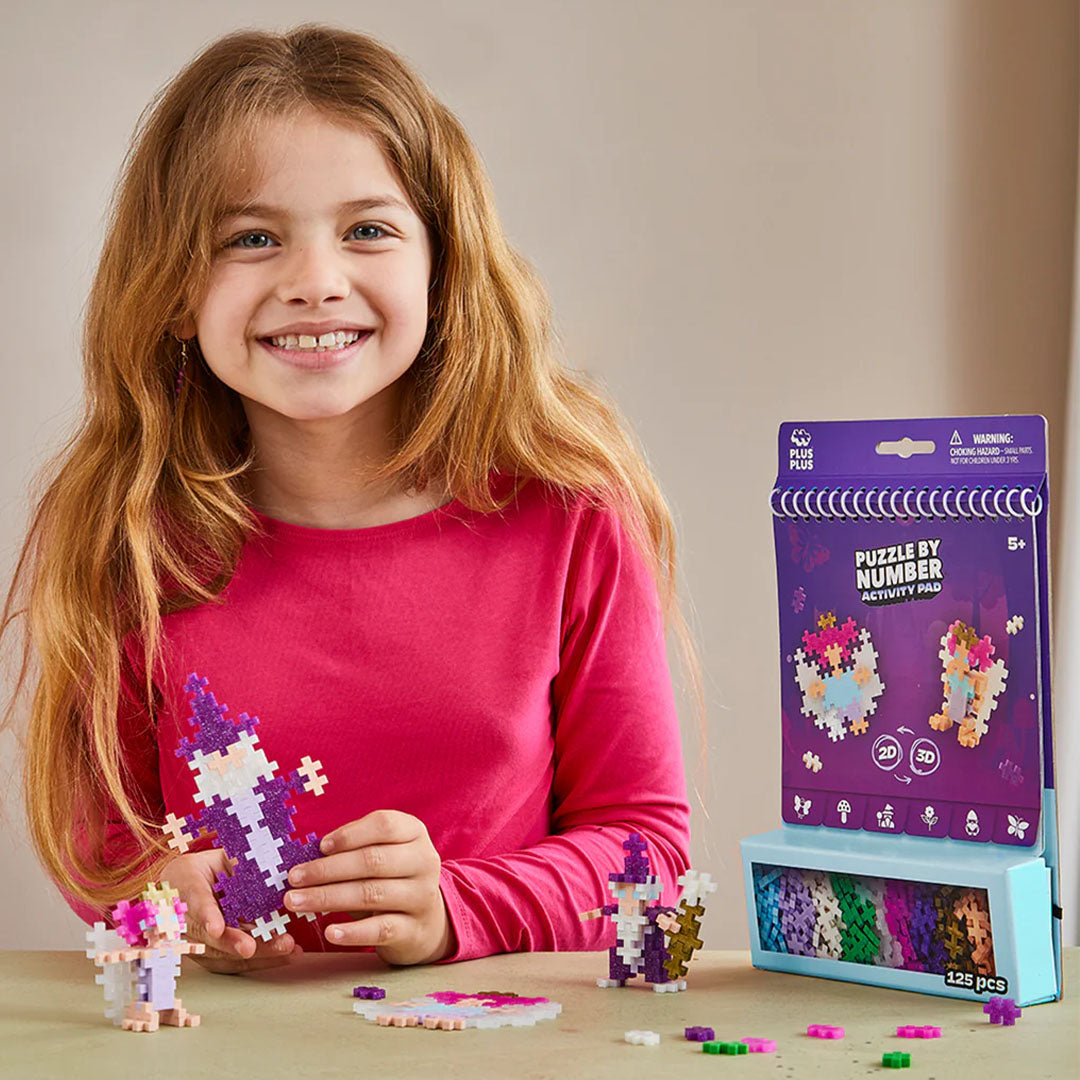 plus-plus bouwstenen activity pad - enchanted forest | PLUS004348 |2