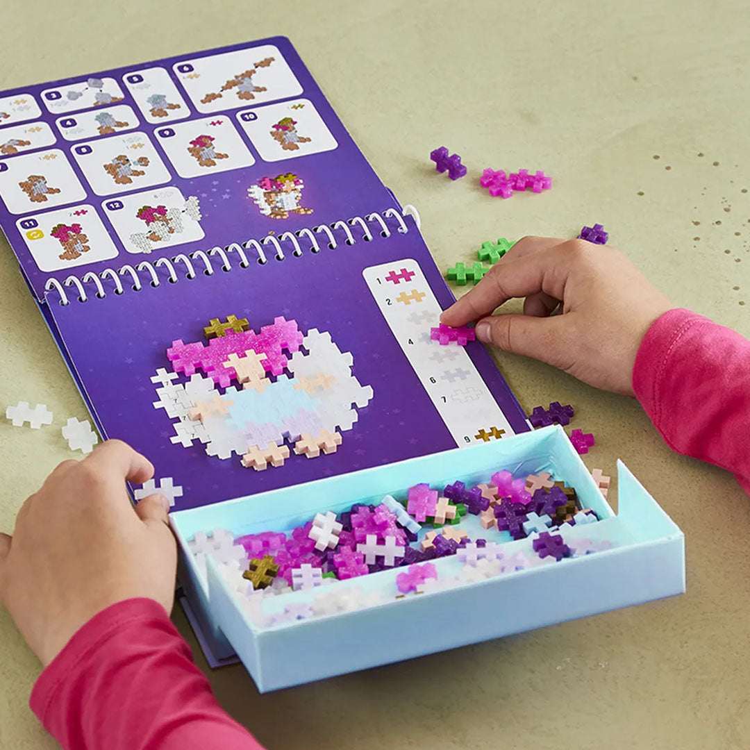 plus-plus bouwstenen activity pad - enchanted forest | PLUS004348 | 3