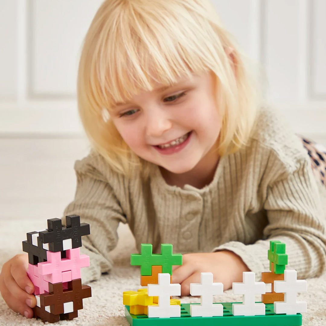 plus-plus bouwstenen big - activity - farm | PLUS267467 | 2