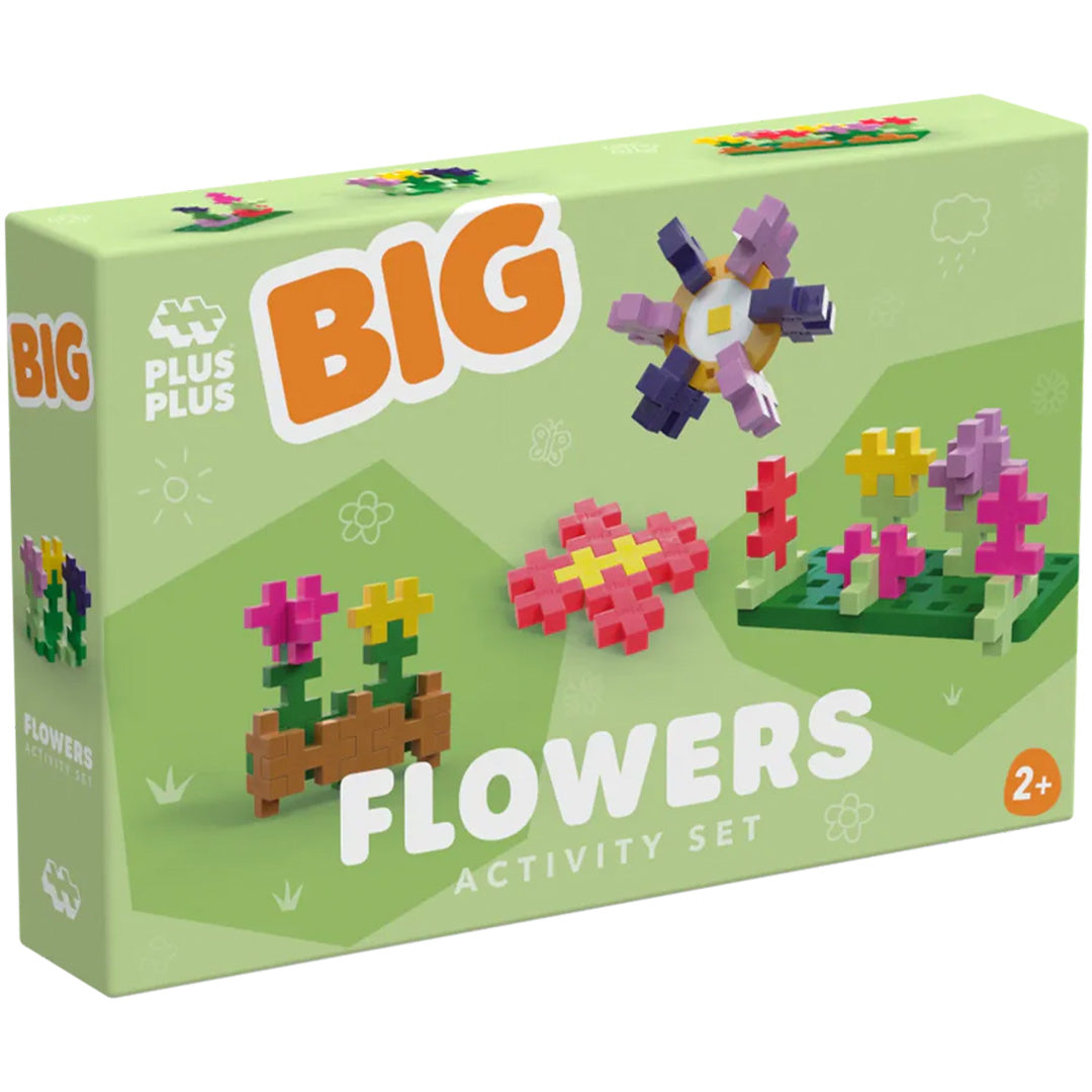 plus-plus bouwstenen big - activity - flowers | PLUS004355 | 