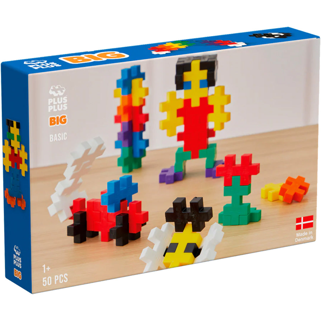 plus-plus bouwstenen big - basic mix - 50st | PLUS267108 |  