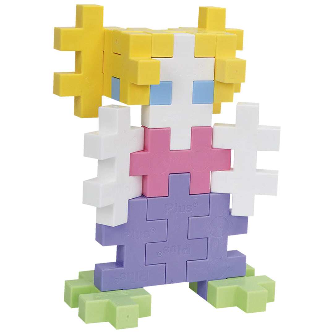 plus-plus bouwstenen big metalen koffer pastel | PLUS267268 | 4