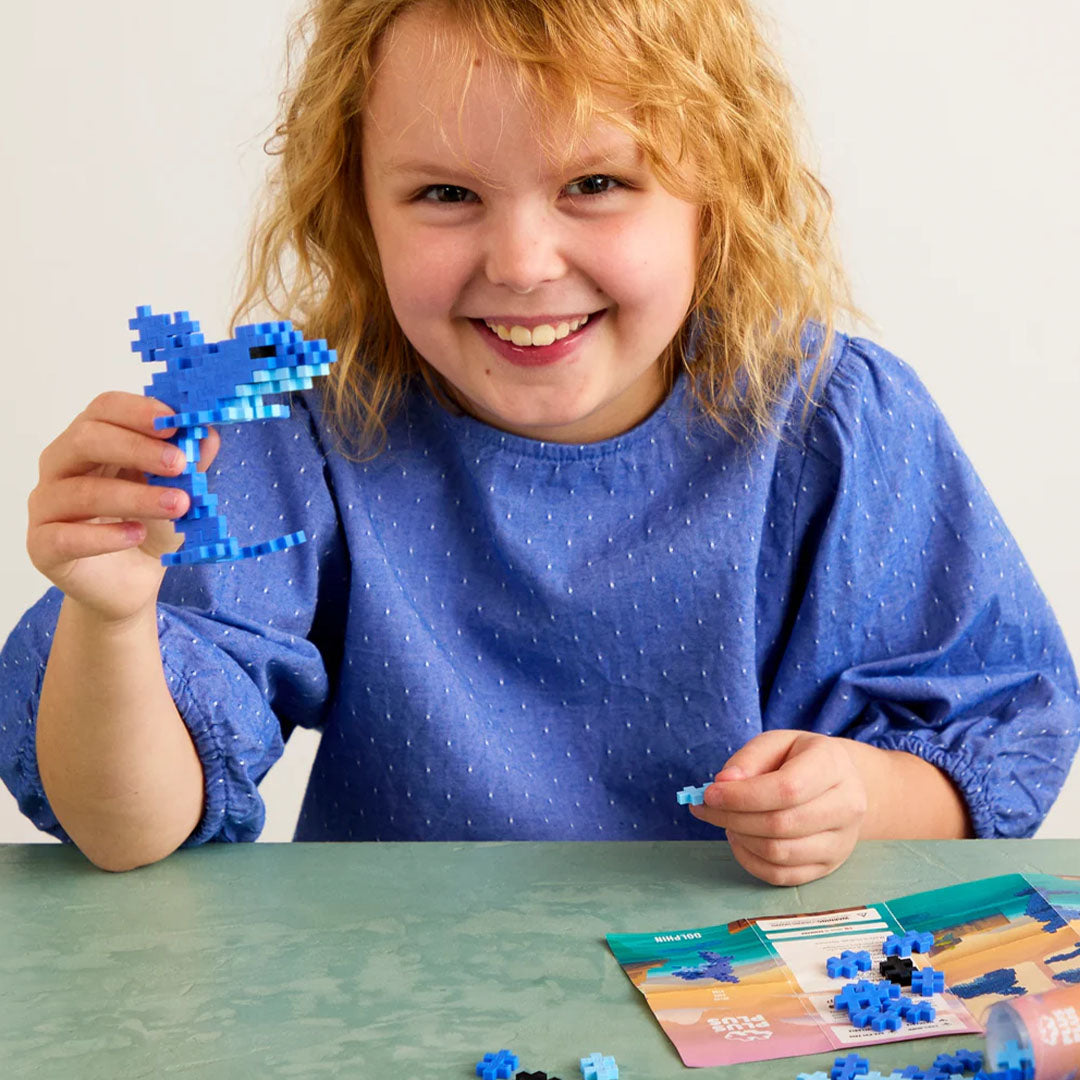 plus-plus bouwstenen dolphin - 100st | PLUS267314 | 3