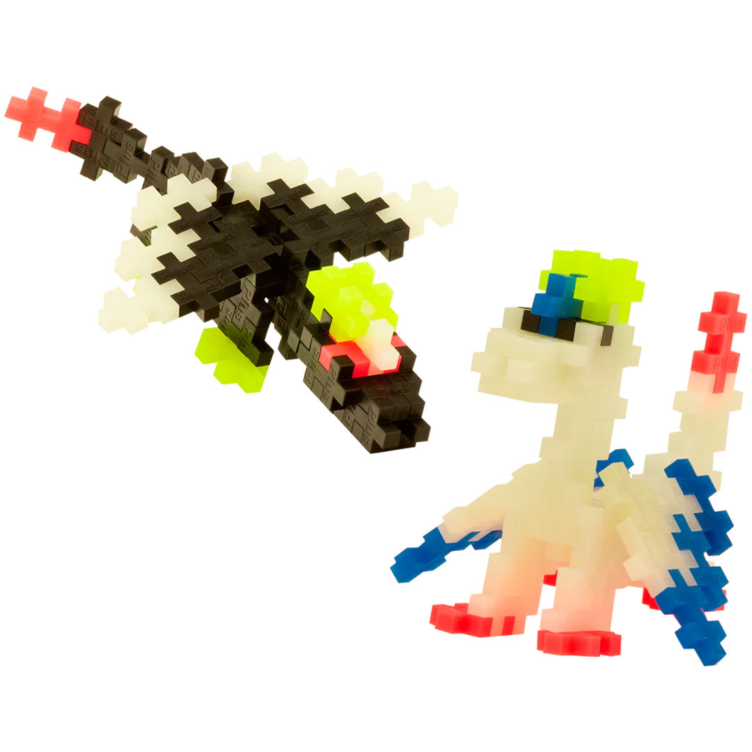 plus-plus bouwstenen glow dragons - 100st | PLUS004377 | 4