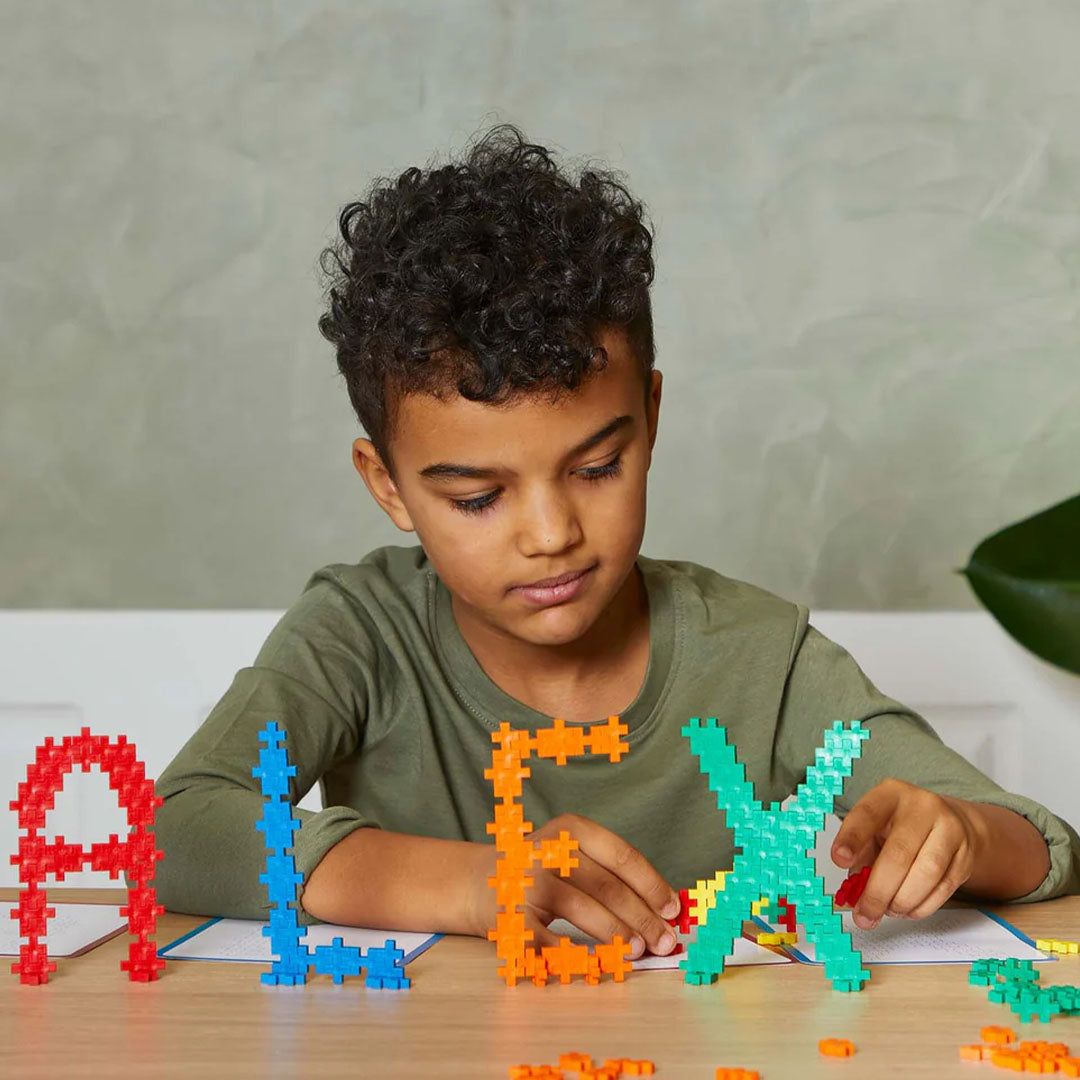 plus-plus bouwstenen learn to build - abc en 123 | PLUS267138 |  3