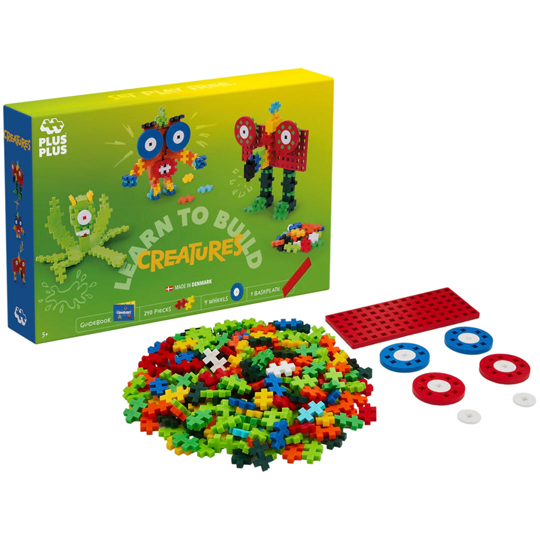 plus-plus bouwstenen learn to build - creatures | PLUS267144 | 4