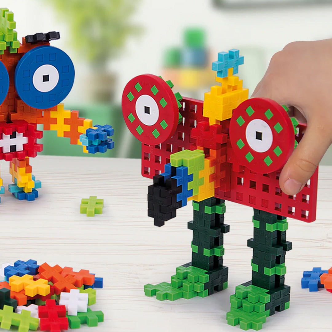 plus-plus bouwstenen learn to build - creatures | PLUS267144 | 3