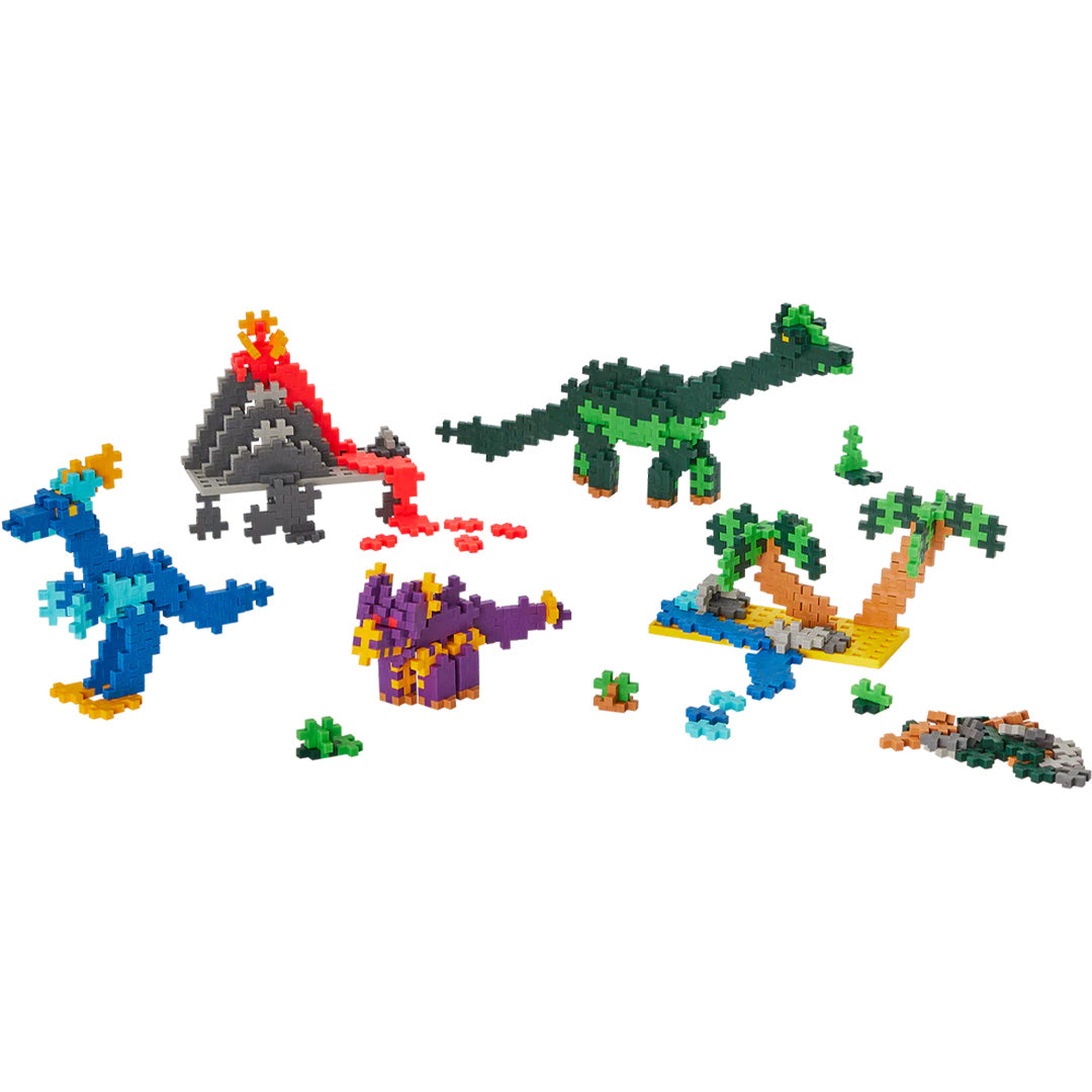 plus-plus bouwstenen learn to build - dinosaurs | PLUS267137 | 5