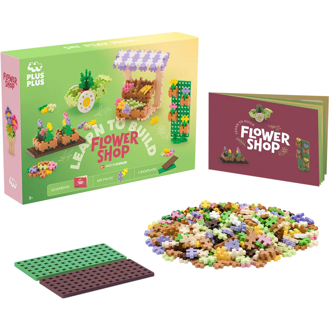 plus-plus bouwstenen learn to build - flower shop | PLUS004336 | 4