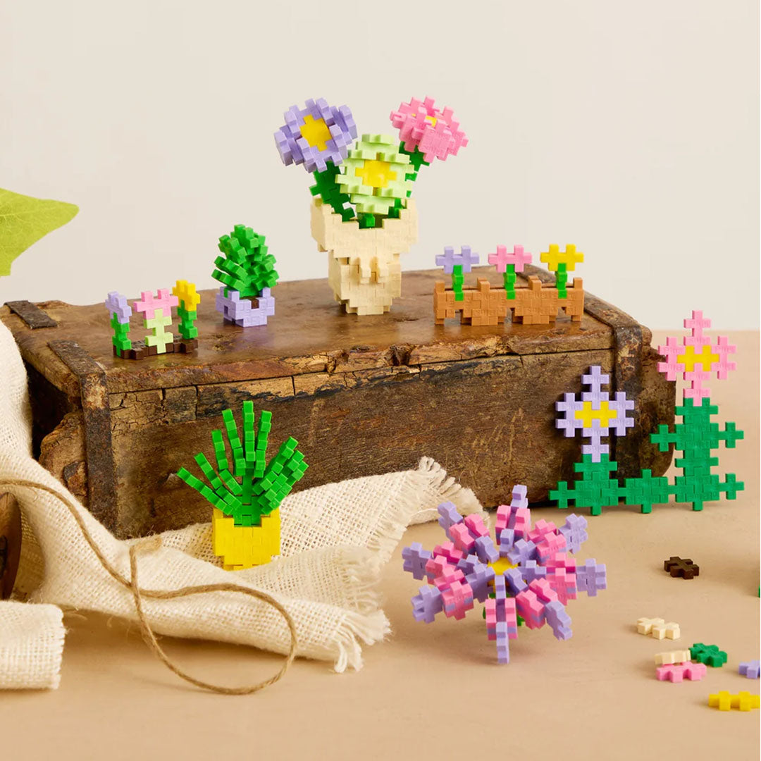 plus-plus bouwstenen learn to build - flower shop | PLUS004336 | 3