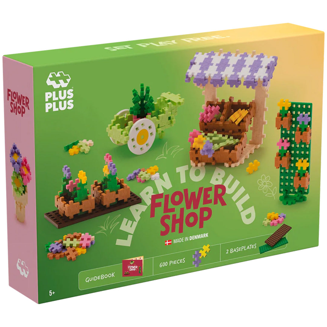 plus-plus bouwstenen learn to build - flower shop | PLUS004336 | 