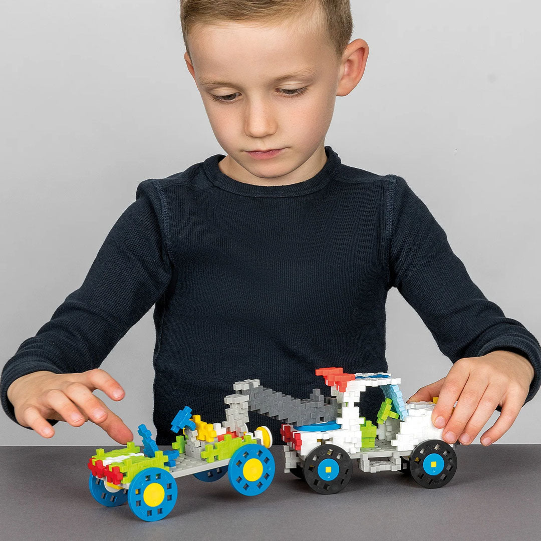 plus-plus bouwstenen learn to build - go vehicles | PLUS267219 |  3