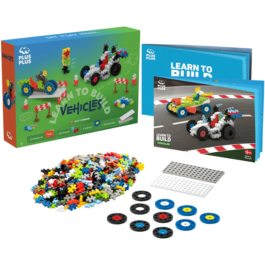 plus-plus bouwstenen learn to build - go vehicles | PLUS267219 |  4