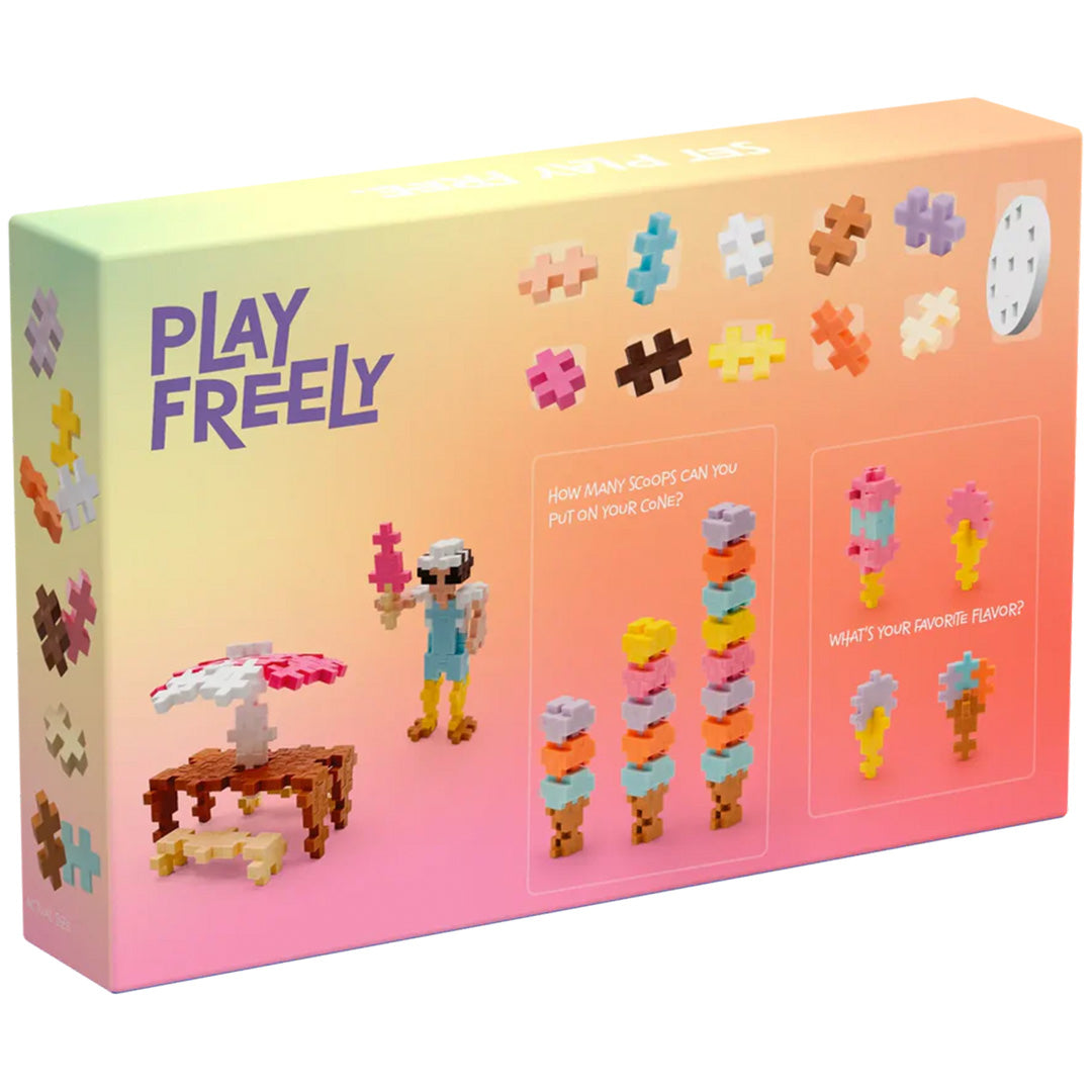 plus-plus bouwstenen learn to build - ice cream shop | PLUS004351 | 4