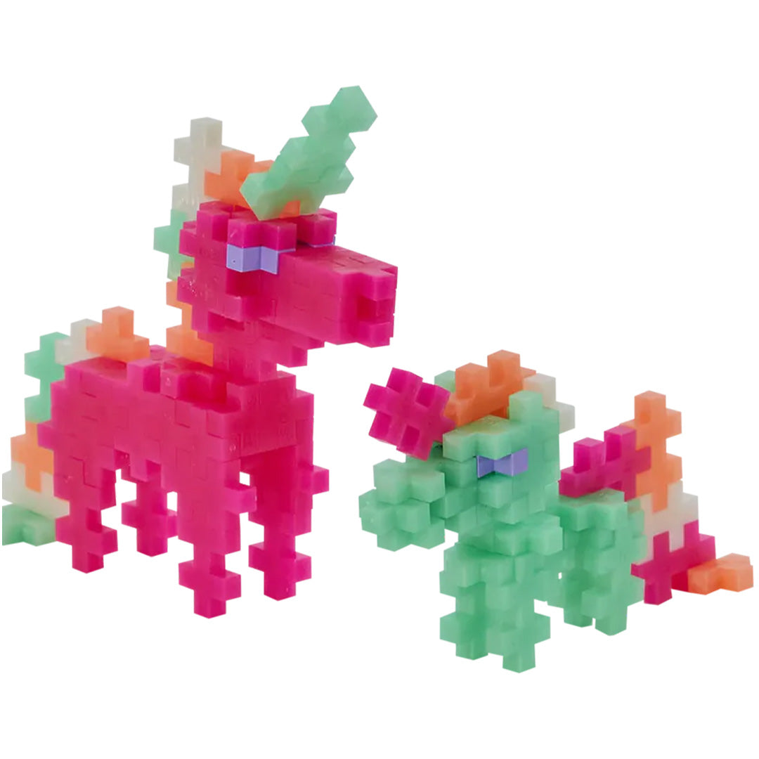 plus-plus bouwstenen pearl unicorns - 100st | PLUS004374 | 4
