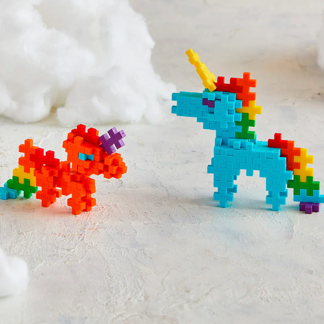 plus-plus bouwstenen rainbow unicorns - 100st | PLUS004372 | 2