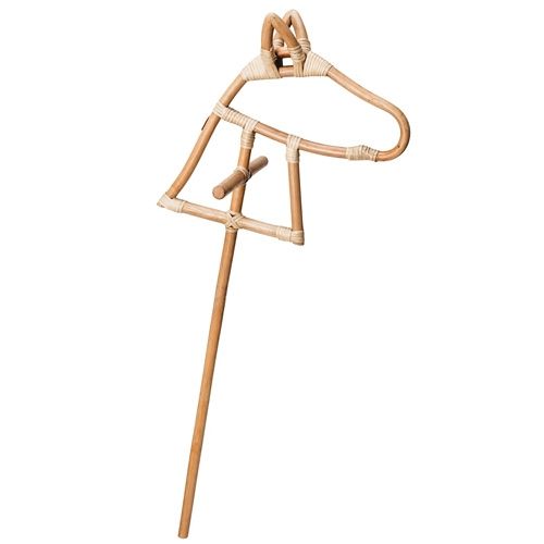 poppie toys rotan stokpaard   | PT1822 | 0