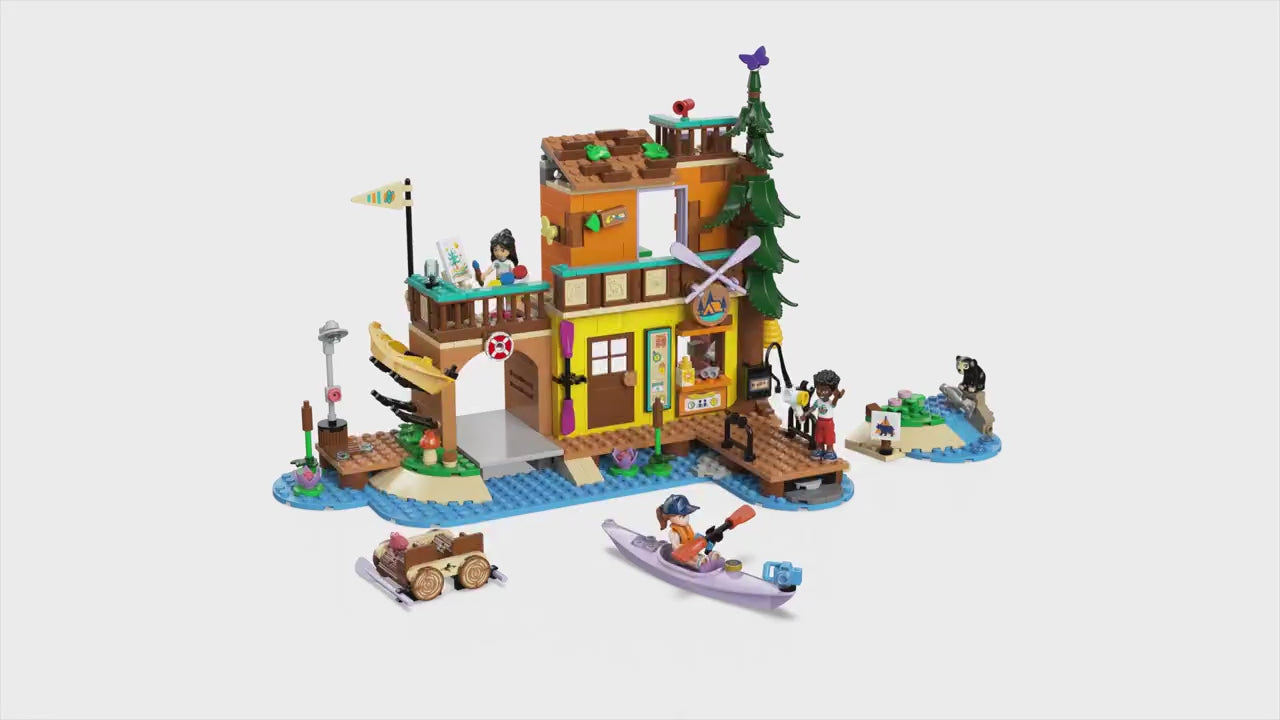 LEGO friends avonturenkamp watersporten bouw