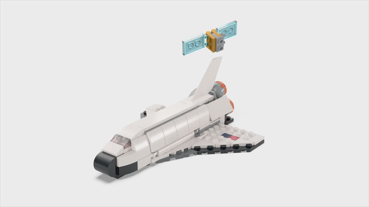 LEGO creator 3-in-1 space shuttle (144 onderdelen)