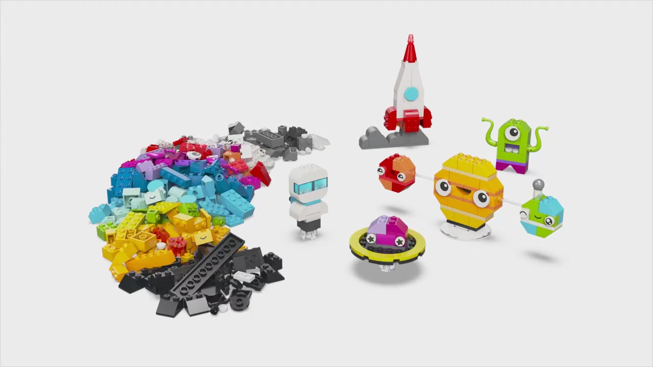LEGO classic creatieve planeten set