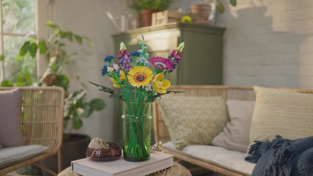 LEGO botanicals boeket met wilde bloemen bouwset (939 onderdelen)