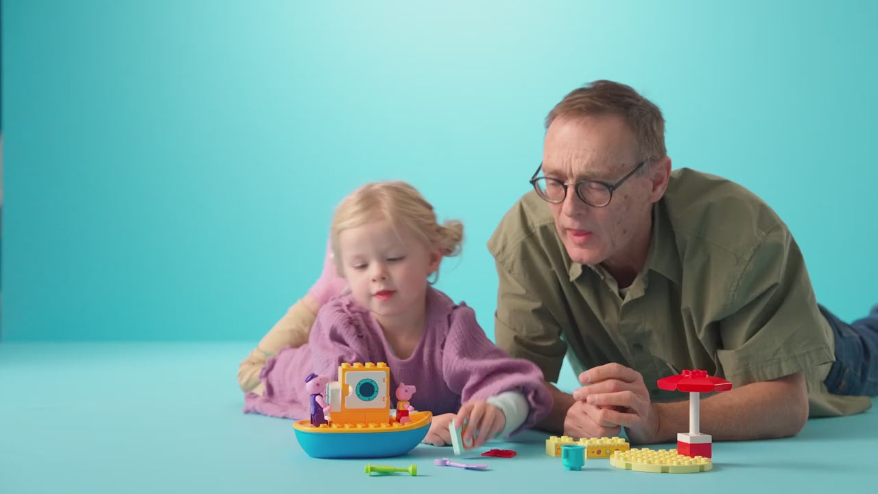 LEGO DUPLO peppa big bootreis speelset
