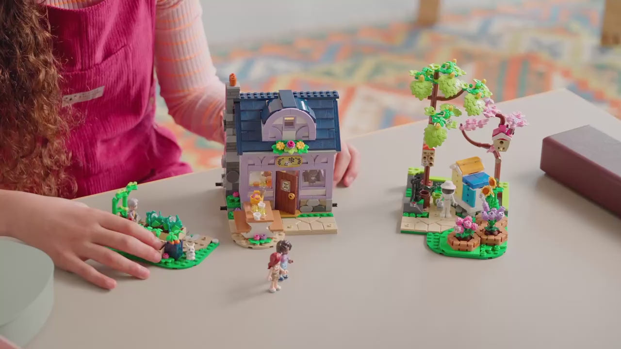 LEGO friends imkershuis en bloementuin bouwset