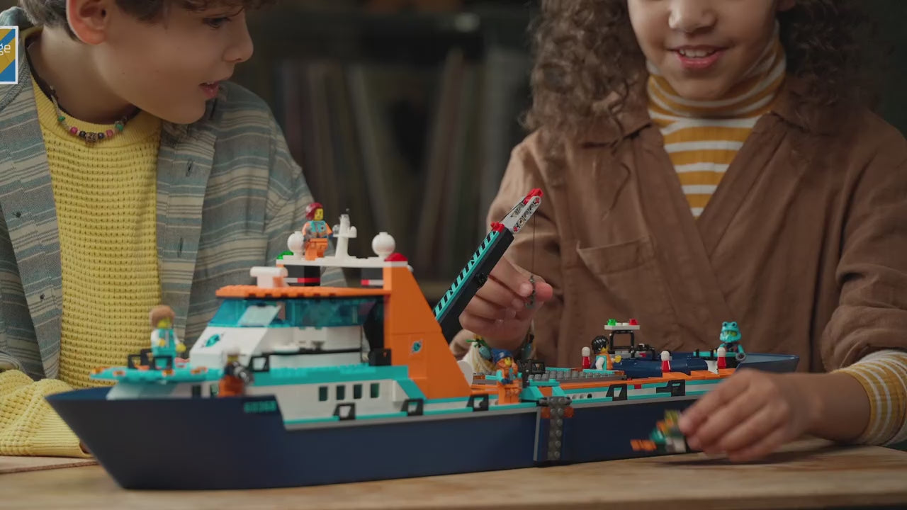 LEGO city poolonderzoeksschip  bouw- en speelset (815 onderdelen)