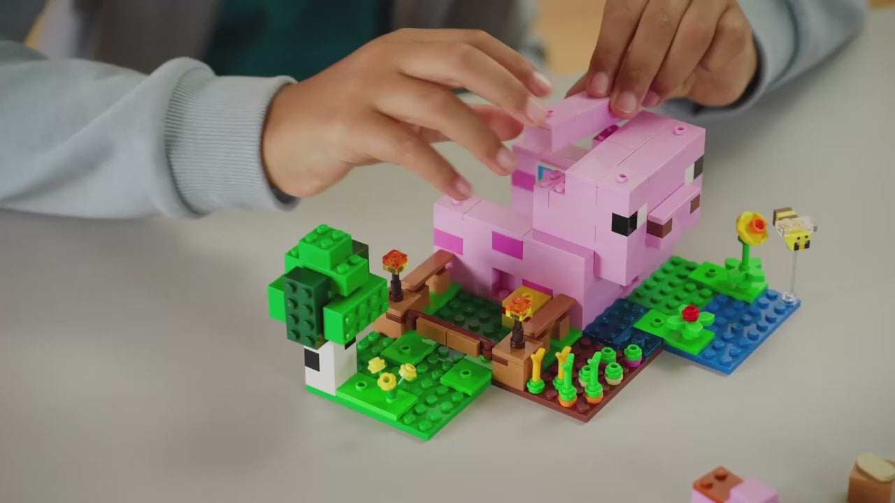 LEGO minecraft het huis van het biggetje
