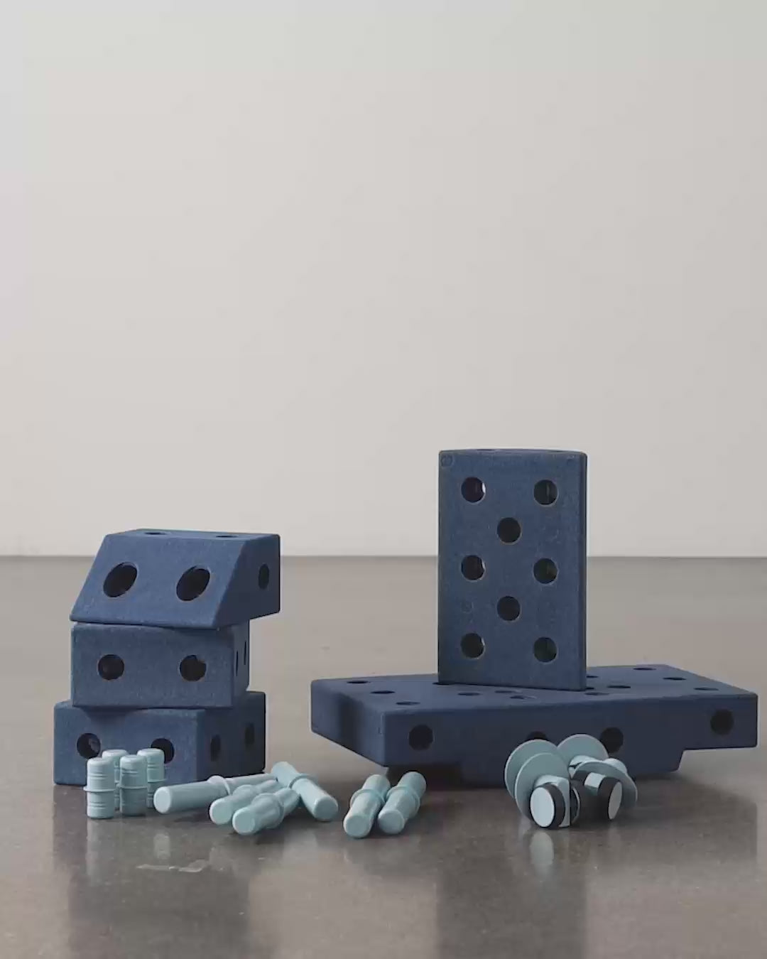 modu bouwset explorer - deep blue - 20st | M-SET-EXP-DB-SB | video