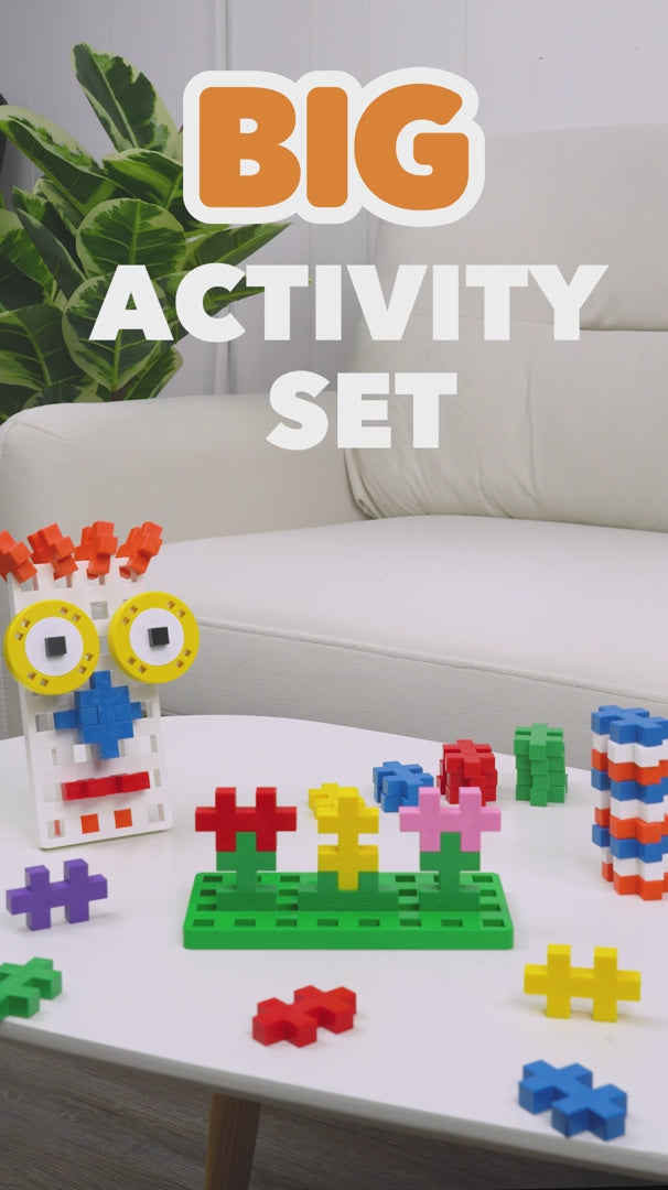 plus-plus bouwstenen big - learn to build activity set | PLUS267252 | video