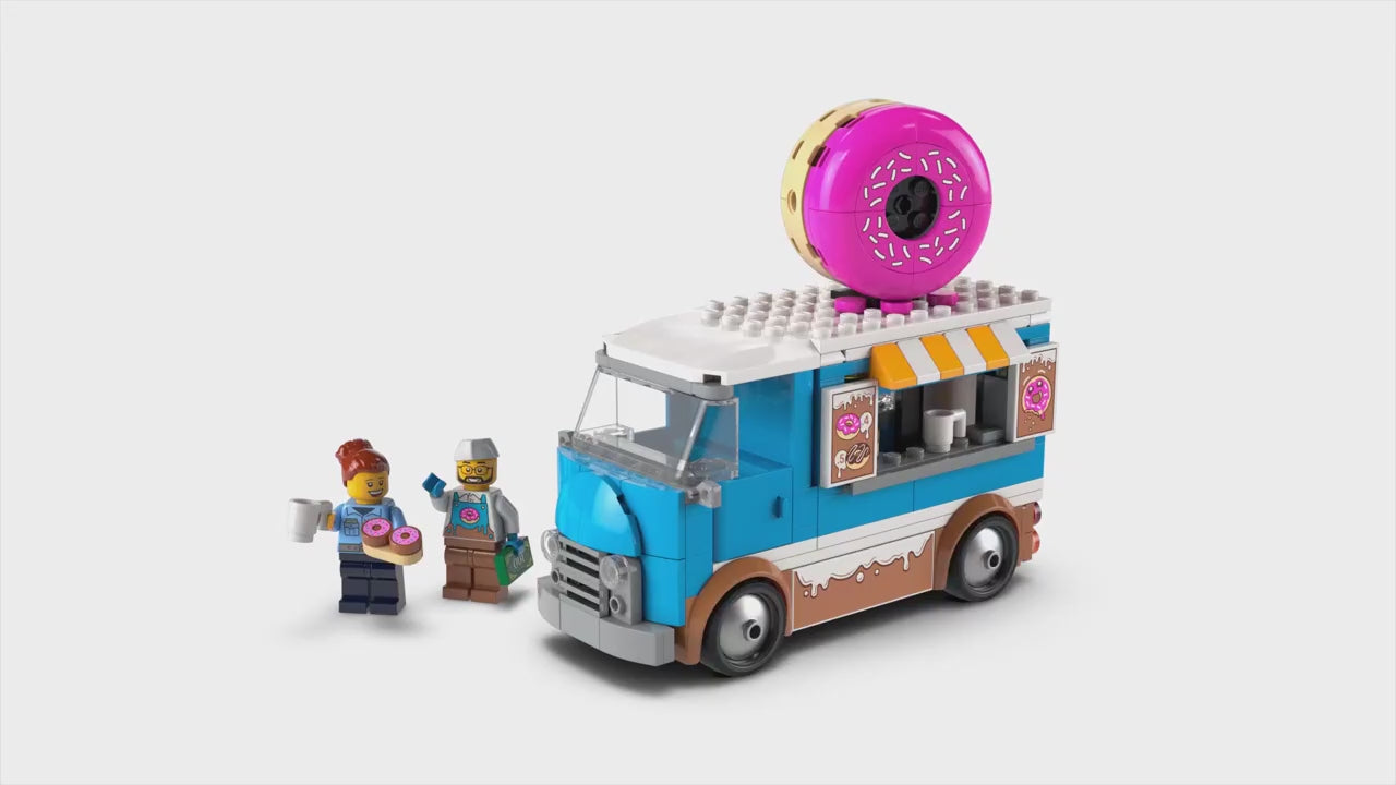 LEGO city donuttruck voor kinderen vanaf 5 jaar