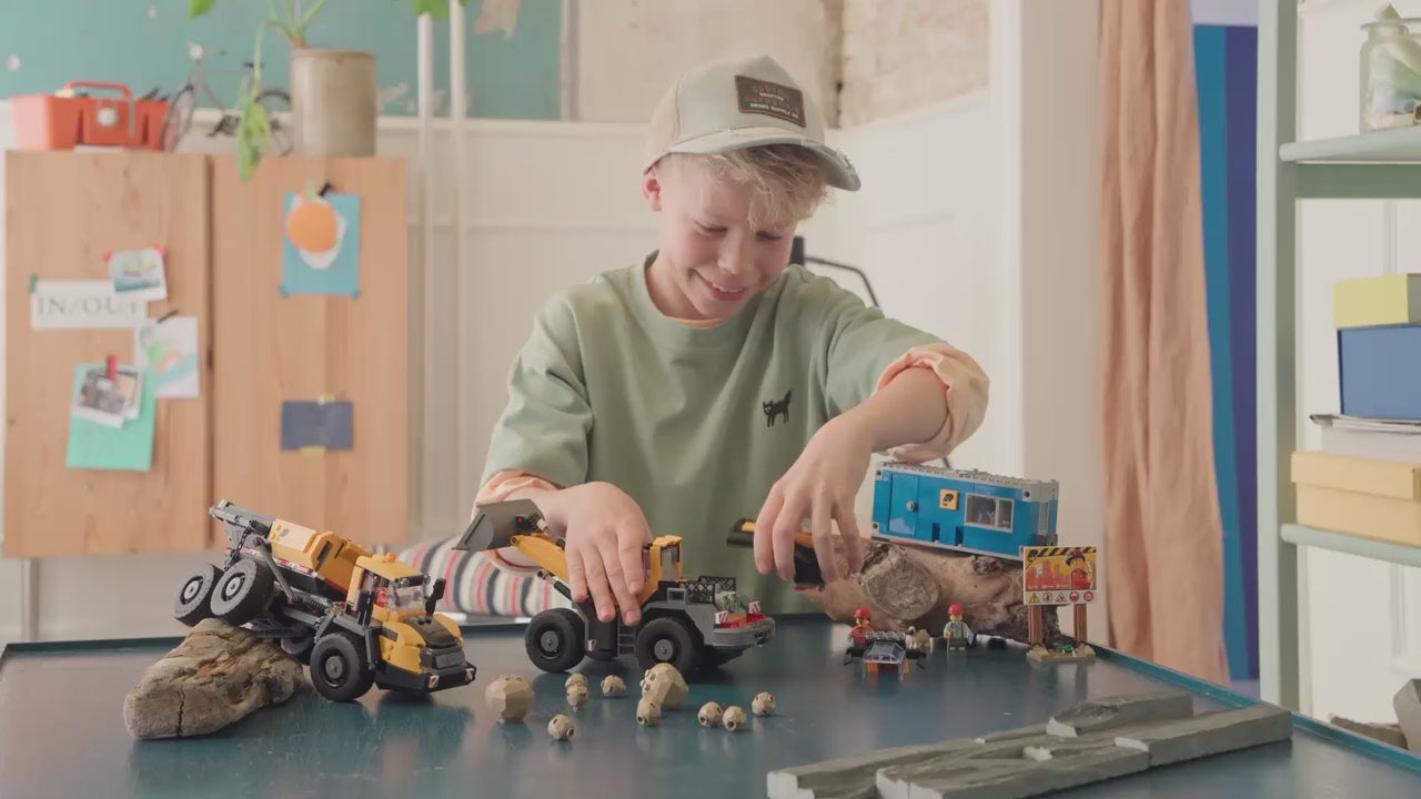 lego city kiepwagen en voorlader voertuig | 60494 | 6