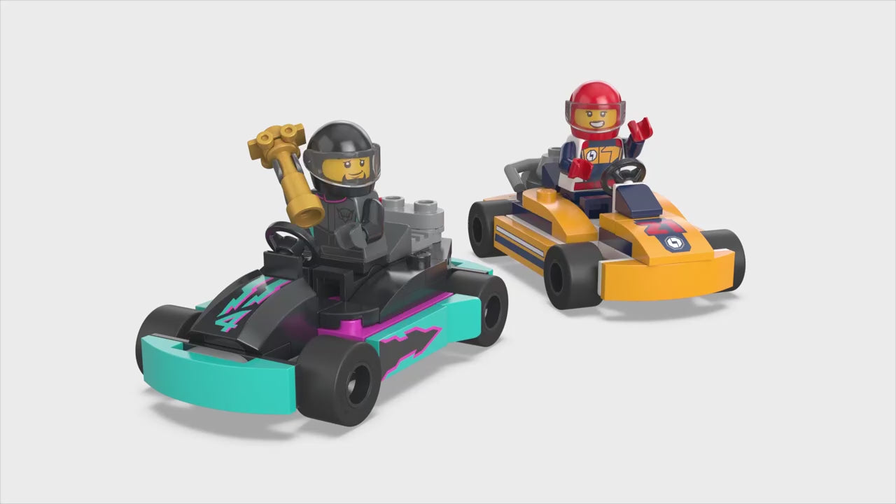 LEGO city karts en racers set