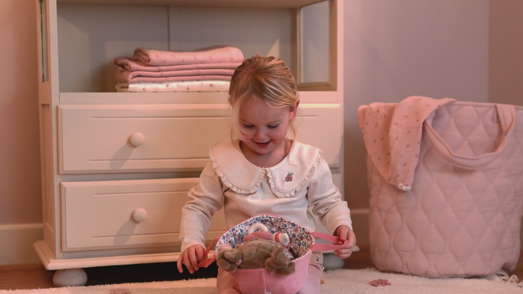 little dutch babypop in reiswieg - evi | LD4678 | 7