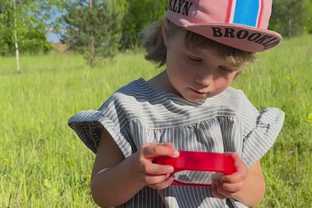 kidywolf kindercamera kidycam - rood | KIDYCAM-RD | video