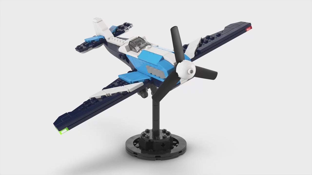 LEGO creator 3-in-1 luchtvaart racevliegtuig speelset