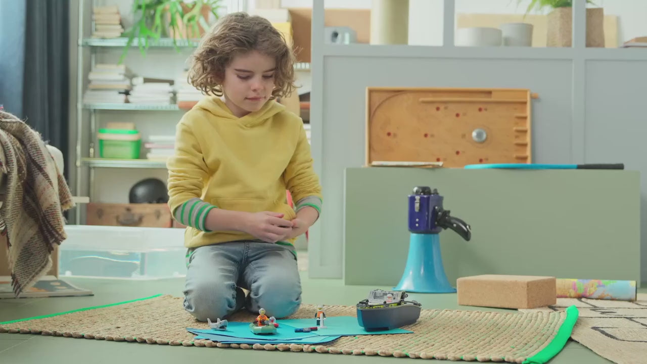 LEGO city achtervolging met politieboot drijft echt