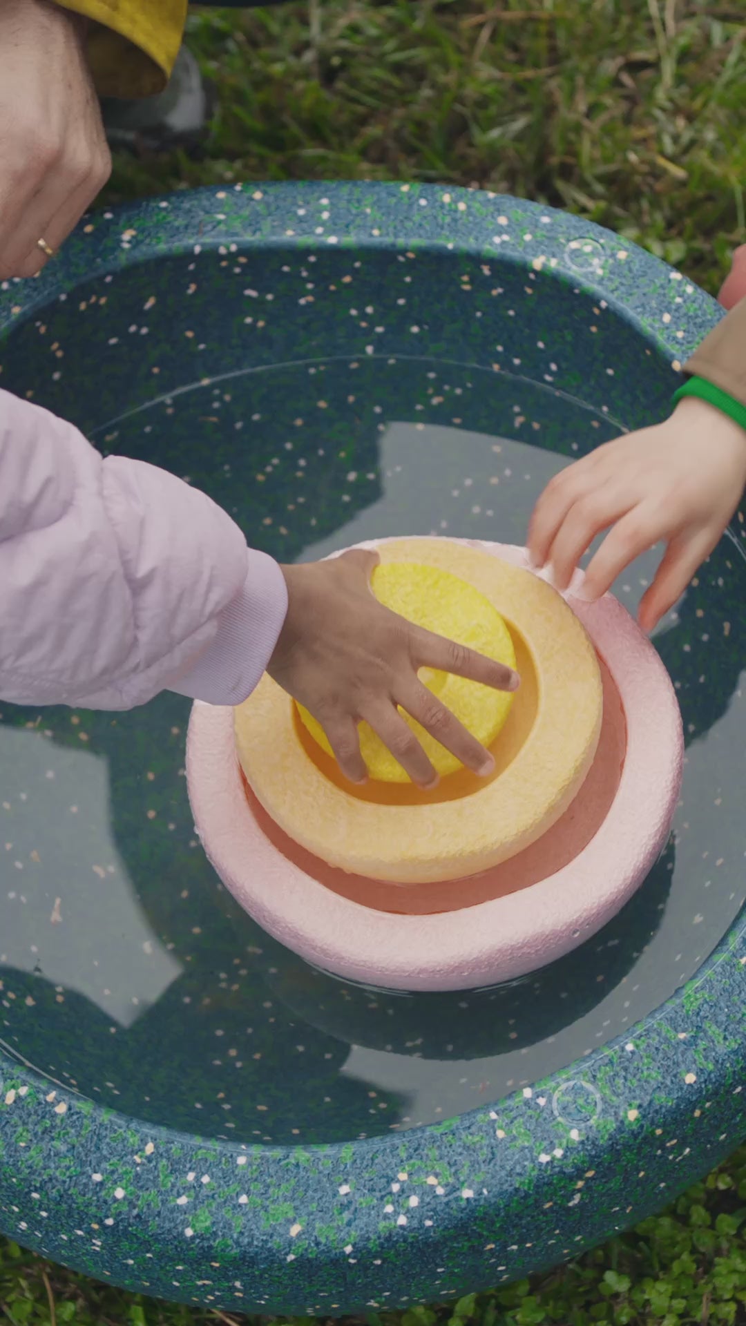 stapelstein waterspeelset - spring special - met grimm's drumstokje | 223504 | 6