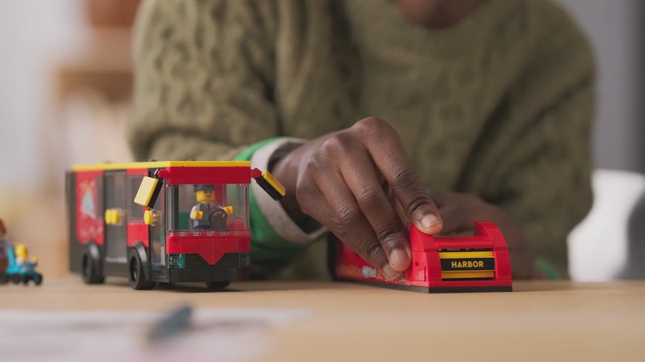 LEGO city toeristische rode dubbeldekker