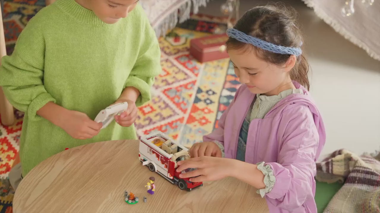 LEGO city avontuurlijke camper voertuigset