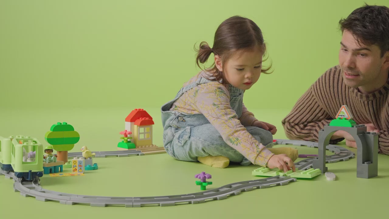 LEGO DUPLO stad treintunnel en rails uitbreidingsset