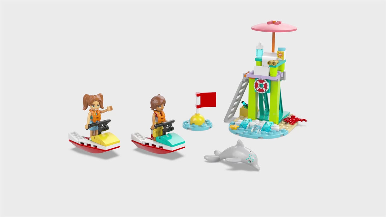 LEGO friends strand waterscooter reddings