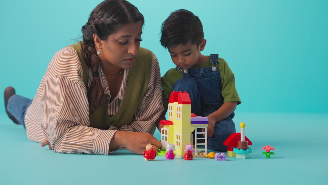 LEGO DUPLO peppa big verjaardagshuis speelset