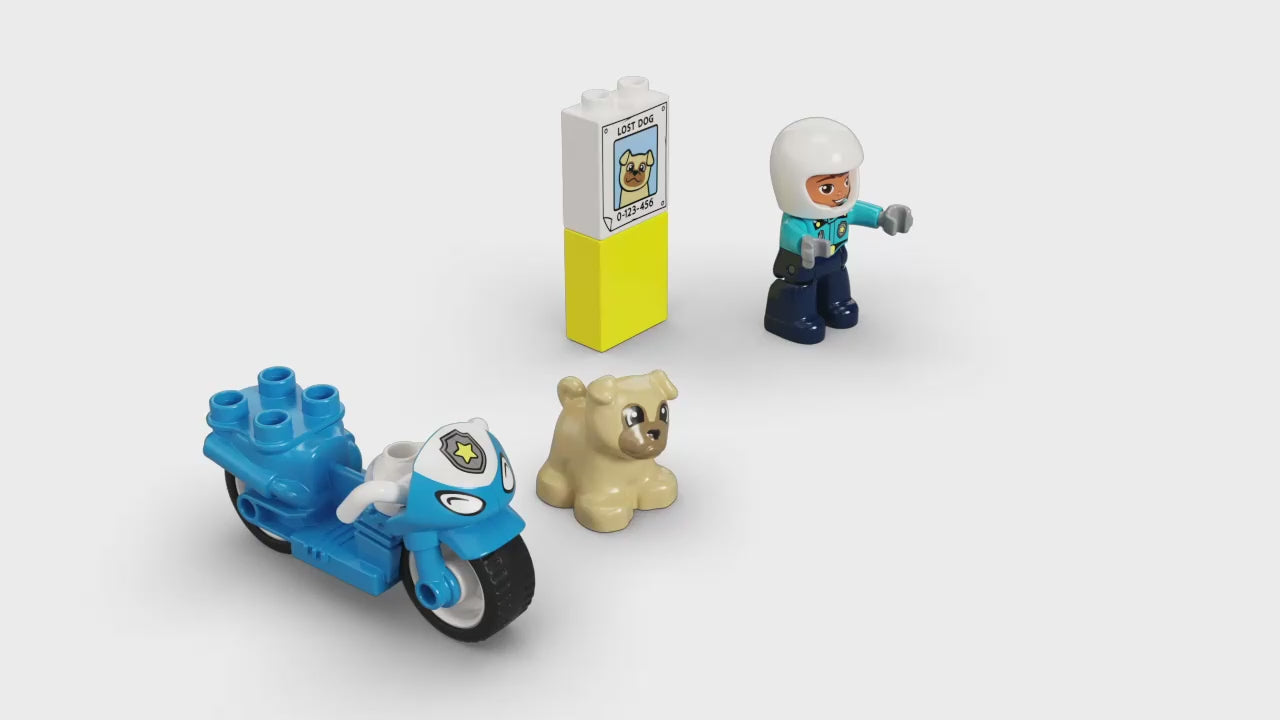 LEGO DUPLO politiemotor