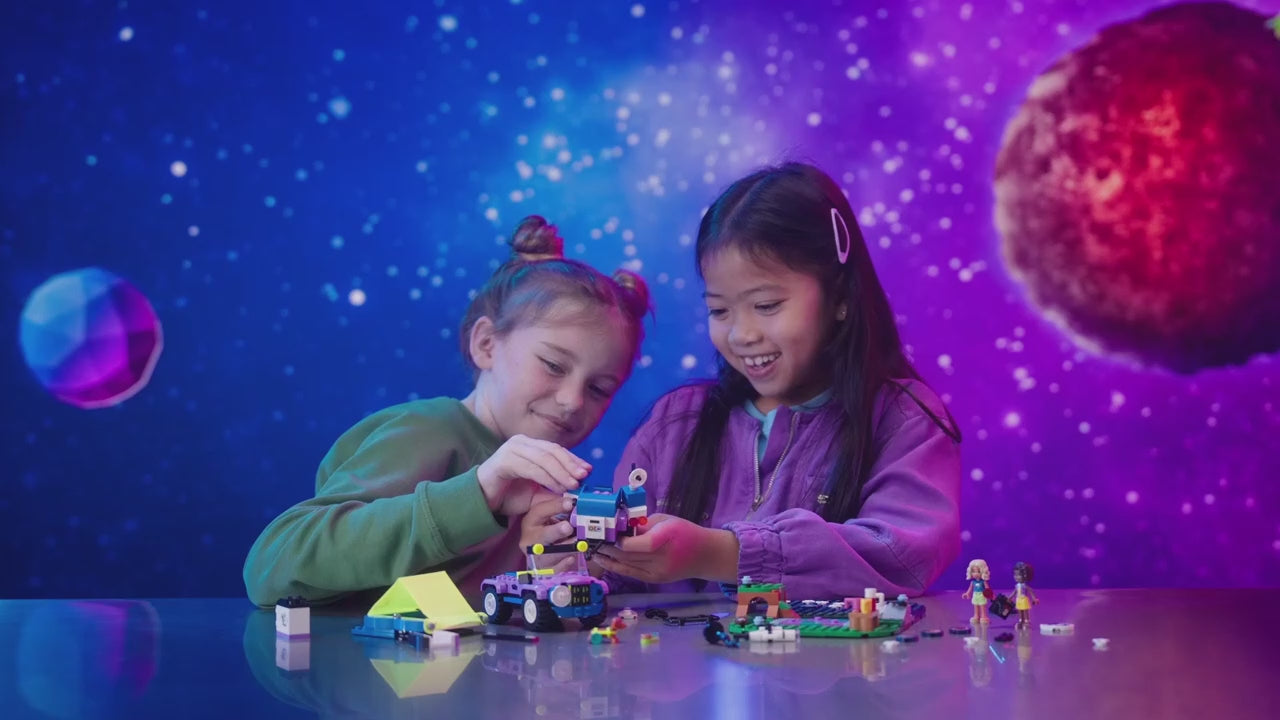 LEGO friends astronomisch kampeervoertuig